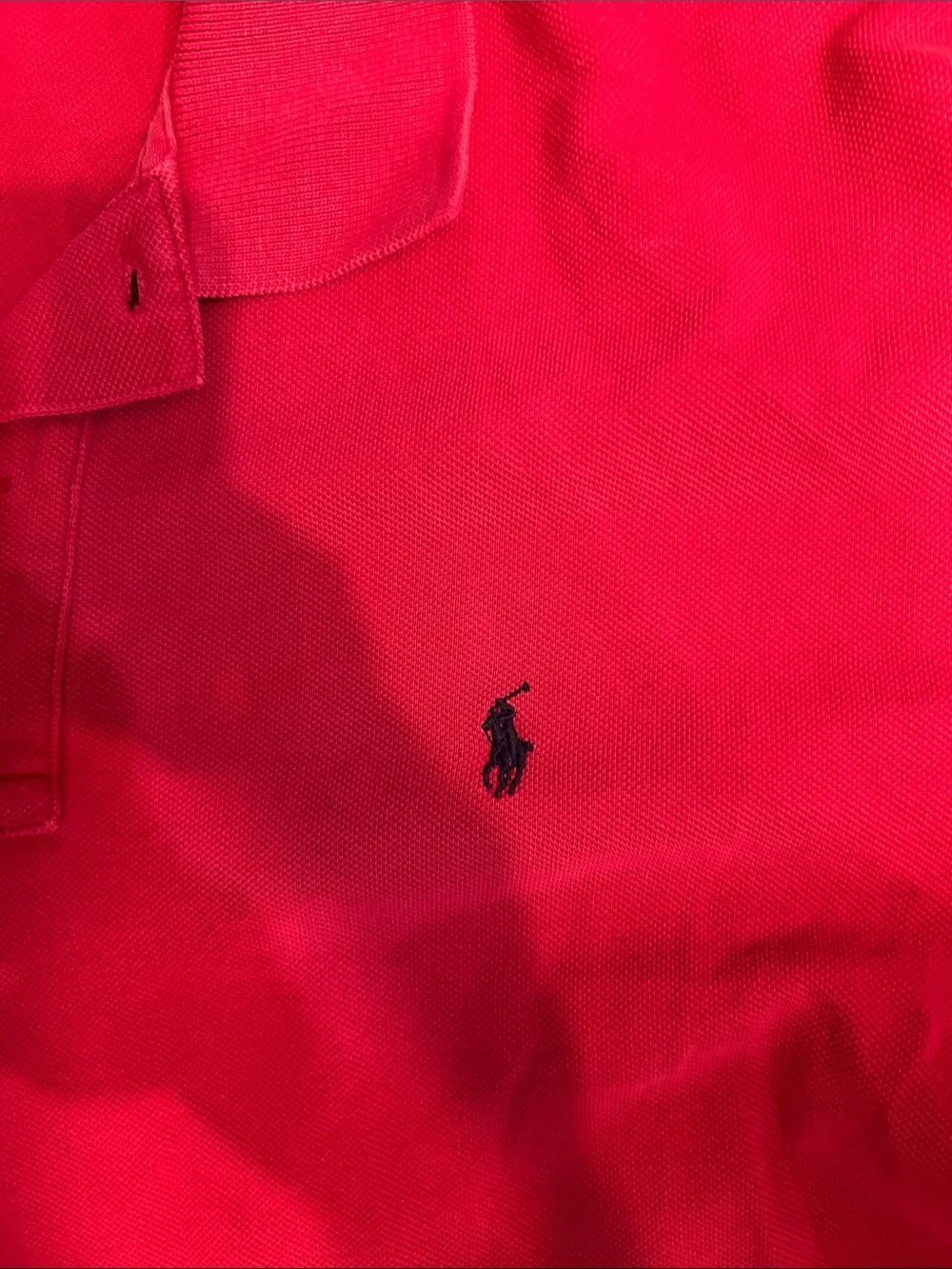 Polo by Ralph Lauren Bright Red Short-Sleeve Polo Shirt